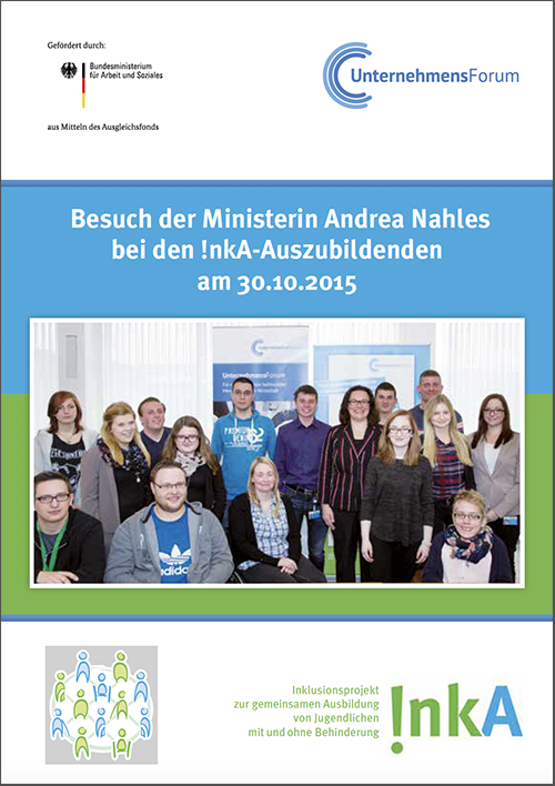 Broschüre !nkA – „Chancen für Azubis mit Behinderung“